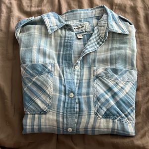 Express Flannel Shirt ✨✨ Brand New Light blue